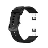 BStrap Silicone Armband für Huawei Watch Fit, black Produktbild-Vorschau 3