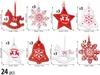 BRUBAKER 24-TLG. Weihnachtsanhänger Set - Baumschmuck Rot Produktbild-Vorschau 4