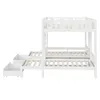 Letto a castello Flieks 90x200 cm/140x200 cm per 3 bambini, Anteprima dell’immagine prodotto 5
