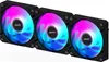 Three computer fans with RGB lighting. Podgląd zdjęcia produktu