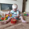 Rybárska hra jahoda s húsenicami Drevená hračka pre deti Náhľad obrázku produktu 4