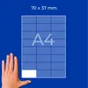 Avery 3474-10, Biela, Obdĺžnik, Permanentný, A4, Papája, Náhľad obrázku produktu 16
