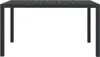 vidaXL Garten Esstisch WPC Aluminium 150 x 90 x 74 cm Produktbild-Vorschau 3