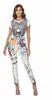 WD472 Damen Slim-Fit-Jeans in knalligem Design Produktbild-Vorschau 4