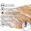 Tischdecke Wachstuch Blumen Beige Robust Wasserabweisend Produktbild-Vorschau 3