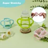 3 Stück Babyflaschen Griffe, Weich Silikon Babyflaschen Produktbild-Vorschau 3