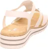 Rieker V0687 Damen Sandalen Keilabsatz Sandaletten, Produktbild-Vorschau 28