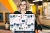 MuchoWow® Laptop Aufkleber Sticker Cover Muster - Pastell - Produktbild-Vorschau 5