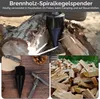 Holzspalter Bohrer Holzspalter, Schraube Kegel, Bohrkegel Produktbild-Vorschau 7