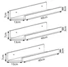Wandregalset 'Gildeskål' 3er Set 40x13x7cm Bambus Produktbild-Vorschau 7