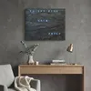 WordClock Jupiter Schiefer Optik -  LED Wortuhr 50 × 40 cm Produktbild-Vorschau 9