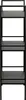 HAKU Regal Badregal schwarz - Metall, B/H/T: 35x95x25 cm Produktbild-Vorschau 4