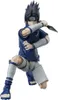 A figurine of Sasuke Uchiha in a dynamic pose, holding a kunai. Podgląd zdjęcia produktu