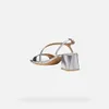 Geox Silberne Damensandalen New Eraklia 50 T01 41 Produktbild-Vorschau 4