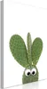 Italienischer Leinwand Leinwandbild - Ear Cactus (1 Part) Produktbild-Vorschau 1
