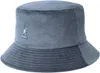 Kangol Unisex modischer Cord Bucket Fischer Hut in blau