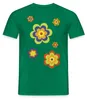 Spreadshirt Hippie Flower Power Blumen Fasching Männer Produktbild-Vorschau 1