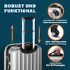 Valise rigide MONZANA® XL Gris métallique - 4 roues 360° Voir les images du produit 4