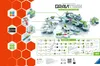 A Gravitrax Race Starterset construction toy is displayed with its components and instructions. Podgląd zdjęcia produktu