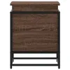 vidaXL Aufbewahrungsbox mit Deckel Eichen-Optik 40x40x51,5 Produktbild-Vorschau 5
