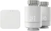 A smart home heating control system consisting of a central hub and two smart radiator thermostats. Náhľad obrázku produktu