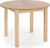 Runder Ausziehbarer Tisch für Esszimmer - 102-142 cm Produktbild-Vorschau 5