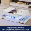 Stolik kawowy UnboxG 78×78×43 cm biały, kwadratowy stolik z Podgląd zdjęcia produktu 5