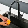 Küchenarmatur Edelstahlmaterial,Ausziehbar Wasserhahn,360° Produktbild-Vorschau 6