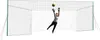 Open Goaaal GROSS - 4,9M X 2,1M FUSSBALLTOR, IN 3,0M HOHEM Produktbild-Vorschau 1