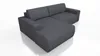 Ecksofa TOTI mit Schlaffunktion. Farbe: Dunkelgrau Produktbild-Vorschau 9