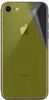 The back of an iPhone with a protective film being applied. Produktbild-Vorschau