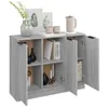 vidaXL Příborník Grey Sonoma 90,5x30x70 cm výrobek ze dřeva Náhled obrázku produktu 4