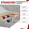 MKS MEBLE Boxspringbett 200x200 Beige Cord, Boxspringbett Produktbild-Vorschau 12