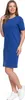 jurk - damesjurk, maat M - zomerjurk, blauw - T-shirtjurk - Productafbeelding-voorbeeld 12