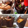 200 Stück Tulpen-Cupcake-Förmchen für Backförmchen, Produktbild-Vorschau 2