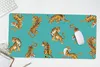 MuchoWow® Schreibtischunterlage Tigers - Muster - Blau Produktbild-Vorschau 5