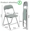 Bardi 2er-Set Klappstühle – Belastbarkeit: 100 kg – Für Produktbild-Vorschau 6