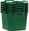 GreenLife Uni-Korb 25 kg, 10 Stück, drehstapelbar, grün Produktbild-Vorschau 2