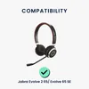 kwmobile 2x Ohr Polster für Jabra Evolve 2 65 / Evolve 65 Produktbild-Vorschau 2