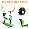 trottinette 5 en 1 pour enfants avec siège amovible barre Voir les images du produit 8