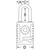 Master Lock Bluetooth Vorhangschloss 4401 Produktbild-Vorschau 16
