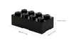 LEGO Lunch Box schwarz (schwarz) Produktbild-Vorschau 3