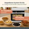 ProfiCook Dörrautomat Edelstahl LED-Display Glastür 6 Produktbild-Vorschau 2