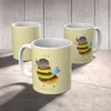 Mr. & Mrs. Panda Kaffeebecher Hummel flauschig - Gelb Produktbild-Vorschau 5