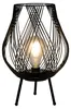 Dehner Solar-Laterne Romy Ø22 x H31 cm – LED Gartenlaterne Produktbild-Vorschau 1