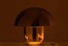 Zweifache Eleganz Pilz-Lampe in Glänzendem Gold - In Zwei Produktbild-Vorschau 5