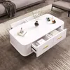 Sweiko Couchtisch mit Schubladen, geschwungenen Ecken, Produktbild-Vorschau 3