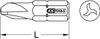 KS TOOLS 1/4" Bit TRIWING 25 mm #2 - 911.3627 Náhľad obrázku produktu 2