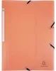 Exacompta 25x Sammelmappe A4 + Gummizug, 3 Klappen, PP, Produktbild-Vorschau 1