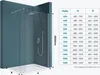 Mai & Mai 80x200cm Walk-In Dusche Duschwand für Dusche Produktbild-Vorschau 7